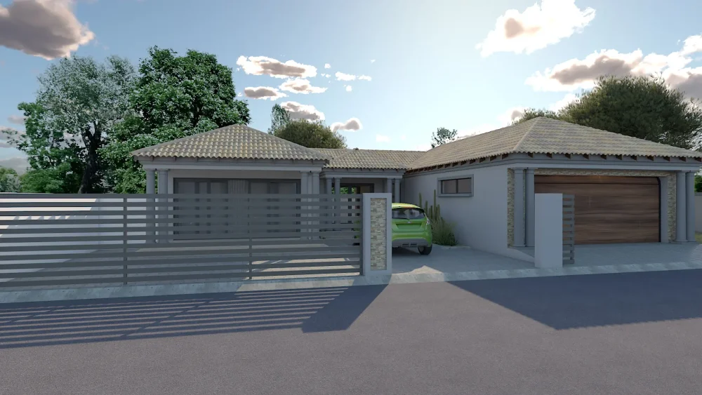 01. Centre Front Tuscan Manor