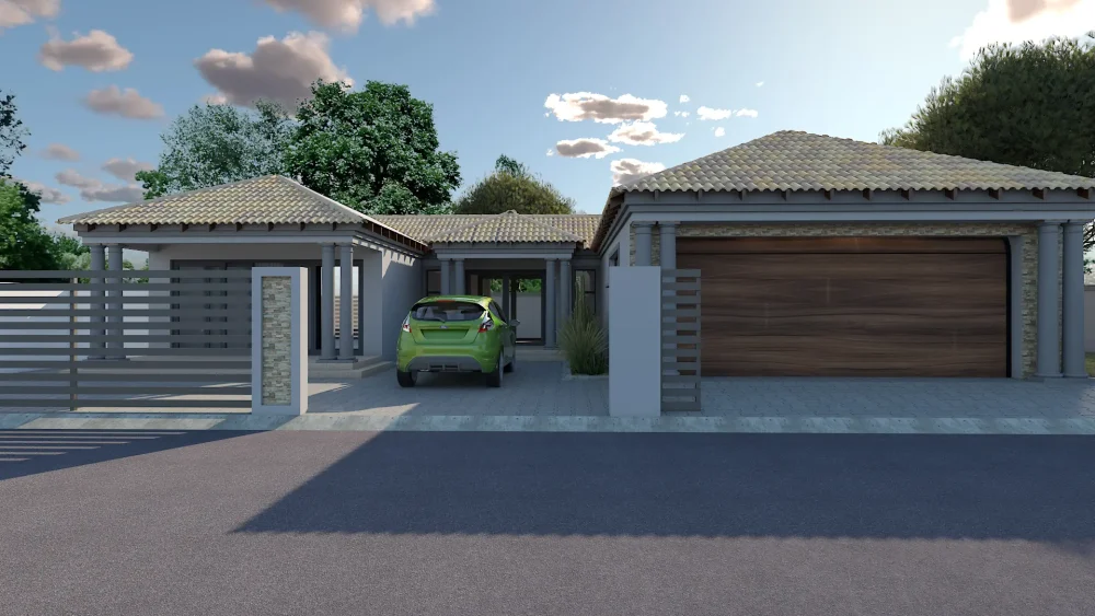 04. Centre Front 2 Tuscan Manor