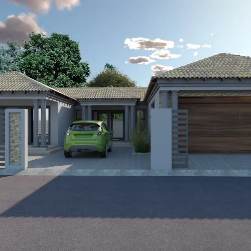 04. Centre Front 2 Tuscan Manor